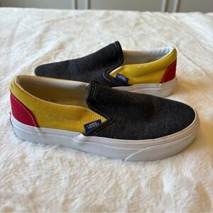 Vans Coastal Slip-On Multi Block Shoes | Mens / Kids Size 4 Womens Size 5.5
